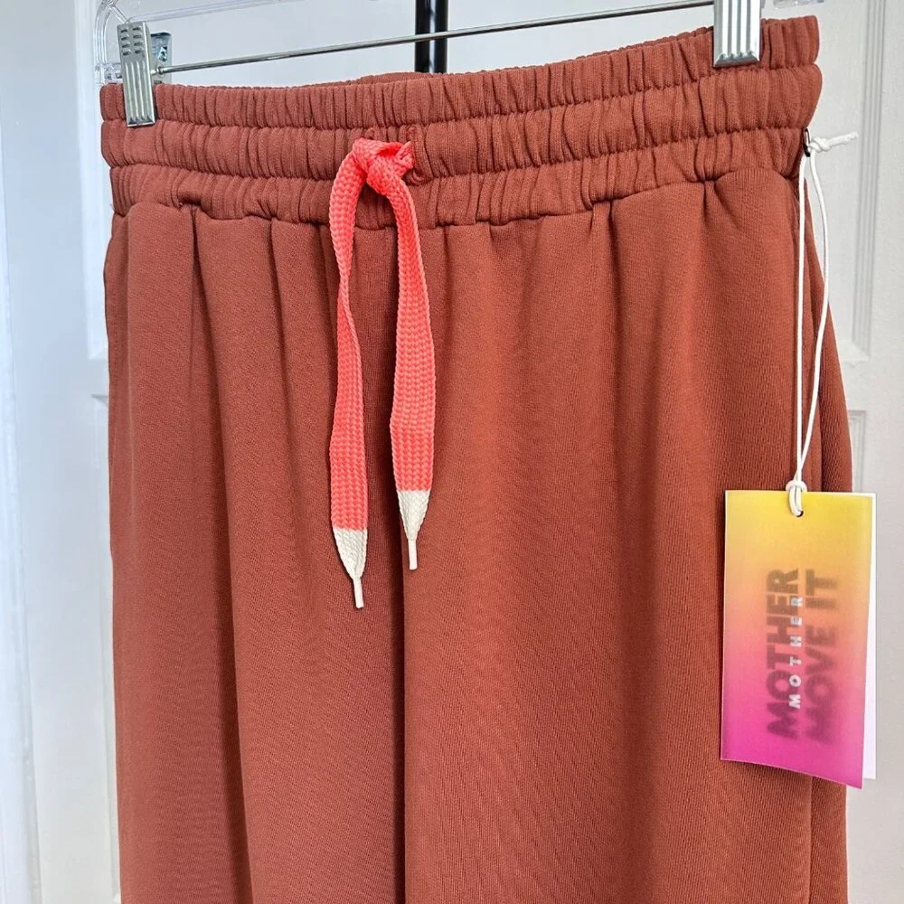 NWT MOTHER DENIM Women's Knock Out Ankle Pant Mocha Bisque 100% Cotton Sz S $188 - Picture 5 of 16